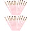 24PCS Portable Lip Brushes with Handle Lightweight Makeup Tool for Delicate Lipstick Application view 1