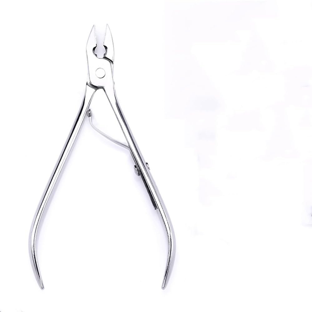 3Pcs/Set Professional Stainless Steel Nail Cutter Scissor Nippers Muti Function Cuticle Pusher Remover Nail Care Manicure Kits,A02