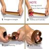 1PC Donut Bun Maker French Twist Hair Bun Maker Hair Fold Wrap Band Accessory Diy Styling Tool For Women Girls(Light Brown) accessories for women accessories f view 2