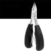 2024 Stainless Steel Cuticle Trimmer Professional Nail Nipper Remover for Fingernails   Toenails,Balck view 1