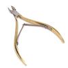 3Pcs Cuticle Nipper with Cuticle Pusher Trimmer, Stainless Steel Remover Cutter Scissors Nail Art Tools,Silver view 4