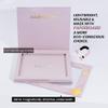 Magnetic Empty Makeup Palette with Mirror  Customizable Refillable Case for Eyeshadow, Blush, Lipstick, Highlighter  Lightweight, Waterproof, with Spatula & 20 Metal Stickers (Pink, Medium) view 2