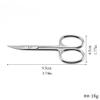 Cuticle Scissors Nail Cuticle Clippers Trimmer Remover Stainless Steel Professional Nail Art Tools Cuticule Cutter,F3,2pcs view 3