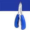 2024 Stainless Steel Cuticle Trimmer Professional Nail Nipper Remover for Fingernails Toenails,Blue view 1