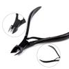 1Pc Stainless Steel Nail Cuticle Scissors Nipper Clipper Manicure Pedicure Tools Golden Handle Scissor Art Too,Silver view 3
