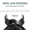 1PC Professional Nail Clippers Carbon Steel Nail Cutter Black Sliver Repair Finger Toe Tools Finger Toe Scissors,Silver view 2