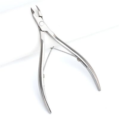 1Pcs Nail Art Cuticle Scissor Nippers Clipper Remover Cut Plier Manicure Stainless Steel Trimming Pedicure Care Tools,Cuticle Scissors