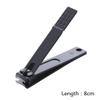 Professional Stainless Steel Nail Clipper Travel Fingernail Cutting Trimmer Machine Toenail Scissors Nippers Plier Pedicure Tool,8cm view 4