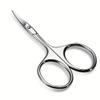 1pcs Professional Stainless Steel Eyebrow and Cuticle Scissors for Manicure, Hair Removal, and Facial Hair Trimming,Eyebrow Scissors view 1