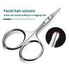1pcs Professional Stainless Steel Eyebrow and Cuticle Scissors for Manicure, Hair Removal, and Facial Hair Trimming,Eyebrow Scissors view 2