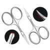1pcs Professional Stainless Steel Eyebrow and Cuticle Scissors for Manicure, Hair Removal, and Facial Hair Trimming,Eyebrow Scissors view 3