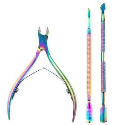 3PCS Manicure Tools Set Stainless Steel Nail File to Remove Manicure Tools Set Pliers,3pcs