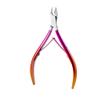 1Pc Stainless Steel Nail Cuticle Gradient Nipper Manicure Scissors Rainbow Metal Remover Care Pusher Pedicure Pliers,Nail Cuticle A03 view 1