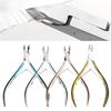 1Pc Stainless Steel Nail Cuticle Gradient Nipper Manicure Scissors Rainbow Metal Remover Care Pusher Pedicure Pliers,Nail Cuticle A03 view 3
