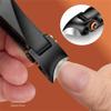 1pcs Toe Nail Clippers for Men Thick Ingrown Toenails Large Wide Jaw Opening Slanted Long Handle No Splash Fingernail Clipper,Black view 3