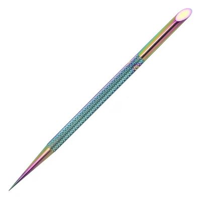 Extra Fine Cuticle Scissors Cuticle Trimmer for Pedicure Manicure Curve Blade Precise Pointed Tip Grooming Kit Nail Art Tools,Color