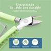 Cuticle Nippers Nail Manicure Cuticle Scissors Clippers Trimmer Remover Pedicure Tools Stainless Steel Cutters,Light Blue view 4