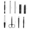 9Pcs Nail Clippers Set with Bag Professional Trimmer Pedicure Care Tools Manicure Set Nail Art Grooming Tools,9Pcs,Blue view 4