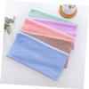 DECORNIJIA 10pcs Soft Makeup Remover Cloths Microfiber Washcloths Gentle Face Towels Reusable Makeup Wipes for Women Girls view 2