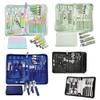 30 pcs Nail Clippers Manicure Tool Set, with Portable Travel Case, Cuticle Nippers and Cutter Kit, Professional Nail Clippers,Green 30 pcs view 4