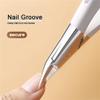 1pcs Nail Clippers Toenail Cutter Pedicure Manicure Tools Anti-Splash Ingrown Nail Tools Set Thick,Pure White view 4