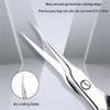 1-8pc Manicure Scissors Cuticle Regrowth Cut Curved Tip Nail Cut Grooming Professional Stainless Steel Remover,1pc view 4