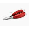 1PC Double Spring Nail Scissor Fingernail & Toenail Cuticle Nipper Trimming Cutter Plier Nail Clipper Tool,06 view 2