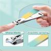 7/10/12/18pcs Set Professional Stainless Steel Manicure & Pedicure Kit Precision Nail Care with Travel Case with Nail Clipper,7 pcs Set view 2
