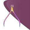 Stainless Steel Rainbow Nail Art Nippers Remover Cuticle Scissors Manicure Clipper Trimmer Finger Pedicure Plier Tools,991 view 1