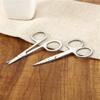 Stainless Steel Cuticle Precision Beauty Grooming for Nail Facial Hair Eyebrow Eyelash Nose Hair Professional Manicure Scissors,01,h view 3