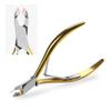 6mm Blade Fingernail Toenail Cuticle Nipper Trimming Stainless Steel Nail Clipper Cutter Cuticle Scissors Plier Manicure Tools,Gold D,02 view 2