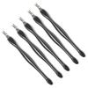 5PCS/Set Remover Nail Art Fork Cuticle Remover Nipper Pusher Trimmer Stainless Steel Pedicure Nails Care Nail Tools,AQ16692 view 1