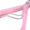 1 Pc Manicure Stainless Steel Scissors Nail Cuticle Clippers Plastic Handle,Purple view 3