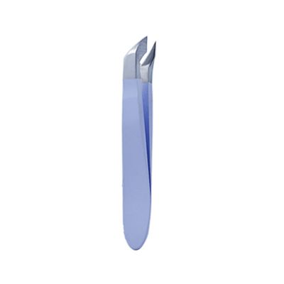 1PC Small Nail Cuticle Scissors Tweezers Mini Nail Clipper Cutter Trimmer for Finger &Toe Remove Pedicure Tools,Light Blue