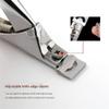 3 Color Nail Clippers False Nail Trimming Nippers Stainless Steel Trimmer DIY Manicure Tools,Colorful view 3