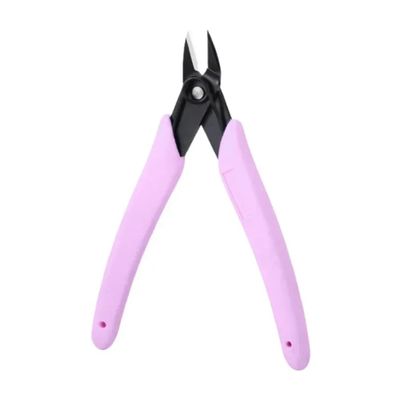 1pc Nail Drill Removal Pliers Stainless Steel Nail Art Clipper Chain Scissors Manicure Decoration Remover Cutter Pedicure Tools,Pink,C