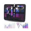 9/18 /30pcs Gradient Color Nail Clippers Manicure and Pedicure Tool Set - Includes Cuticle Nippers and Cutter Kit - Portable GRO,9,Piece Set view 4