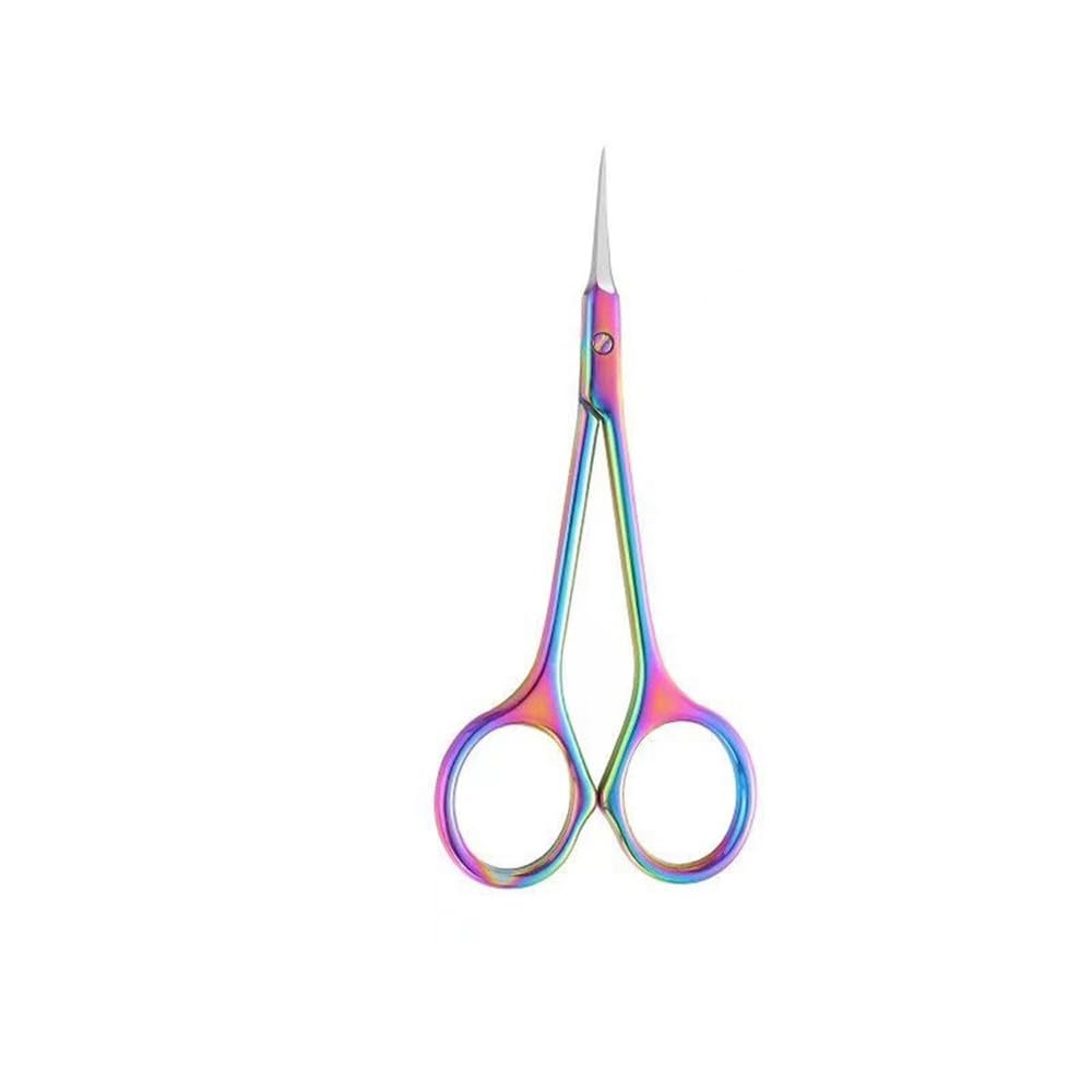 1PC Scissors Stainless Steel Multi-Purpose Manicure Scissors Cuticle Trimmer Beauty Grooming Kit,Multi