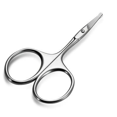 1pcs Professional Stainless Steel Eyebrow and Cuticle Scissors for Manicure, Hair Removal, and Facial Hair Trimming,Nose Hair Scissors
