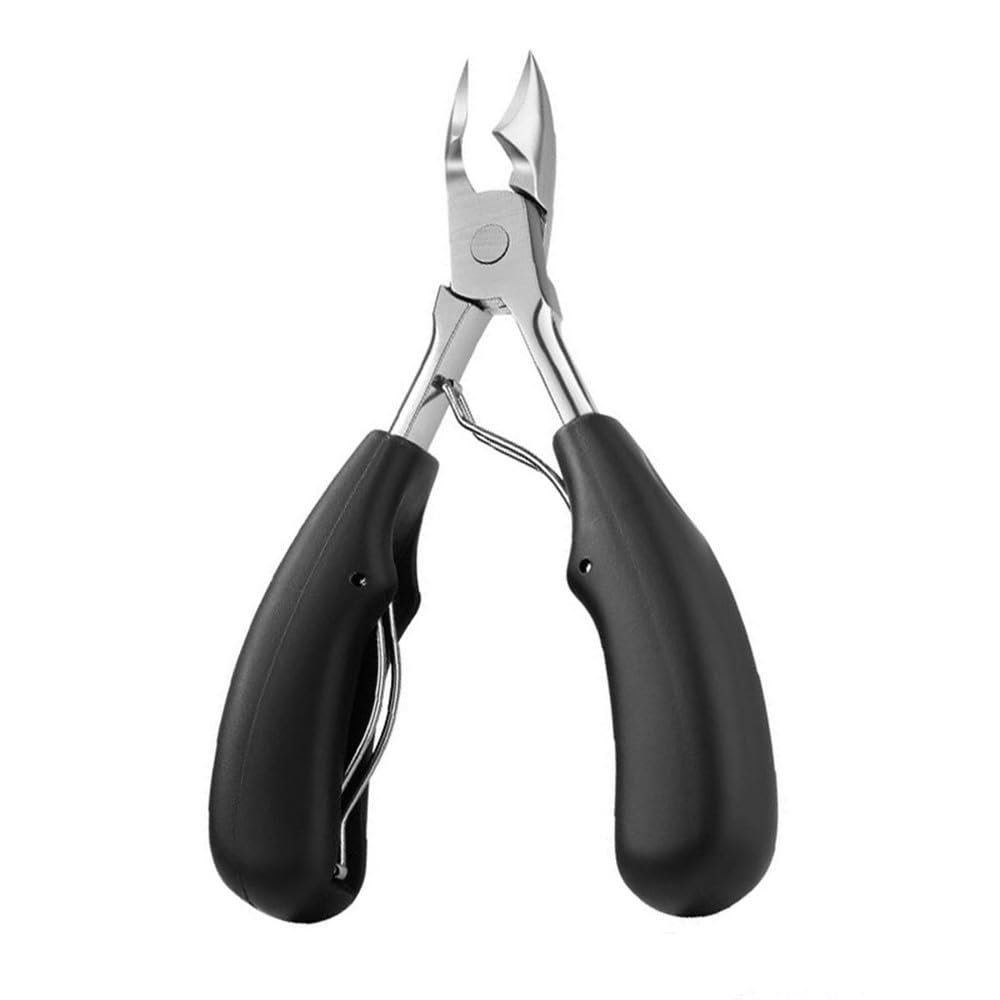 1Pcs Nail Clippers Toenail Cutters Pedicure Manicure Tools Anti-Splash Ingrown Professional Tool Sets,Black