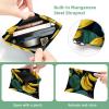 2Pcs Shrapnel Pouch for Purse, Yellow Banana-1696 Waterproof Makeup Bag, Portable Pouch for Women Gifts view 3