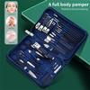 30 in 1 Manicure Cutters 30 Pcs Nail Clipper Set Household Steel Manicure Kit Nail Clippers Pedicure Nail Sciss,Pink 30 in 1,U view 4