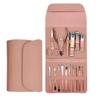7/12/16pcs Manicure Cutters Nail Clipper Set Bag Household Rose Gold Ear Spoon Nail Clippers Pedicure Nail Scissors Tool Sharpe,16pcs lot view 1
