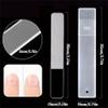 4-Piece Black Stainless Steel Nail Clipper with Nano Glass File polishing Nail File Manicure Tool Set,Black Shape2 view 4