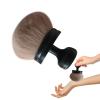 Body Makeup Brush Extra Large Oval Self Tanning Brush Multipurpose 74mm Wide-Headed Self Tanner Kabuki Sunscreen Brush for Legs Body Sunless Tan Streak Free Applicator(Black) view 1
