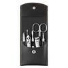 7 Pcs Professional Nail Cutter Pedicure Scissors Set Stainless Steel Eagle Hook Portable Manicure Nail Clipper Tool Set,Black view 1