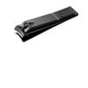 1PC Black Nail Clippers Stainless Steel Nail Cutter Thick Scissor Plier Toenail Fingernail Professional Manicure Trimmer NailArt,Medium Flat Mouth view 1