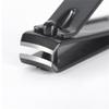 1PC Black Nail Clippers Stainless Steel Nail Cutter Thick Scissor Plier Toenail Fingernail Professional Manicure Trimmer NailArt,Medium Flat Mouth view 3
