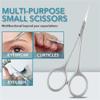 1PC Scissors Stainless Steel Multi-Purpose Manicure Scissors Cuticle Trimmer Beauty Grooming Kit,Silver view 3