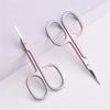 1pc Stainless Steel Professional Cuticle Scissors Nail Cuticle Clippers Trimmer Remover Nail Art Tools Cuticule Cutte,Silver view 2